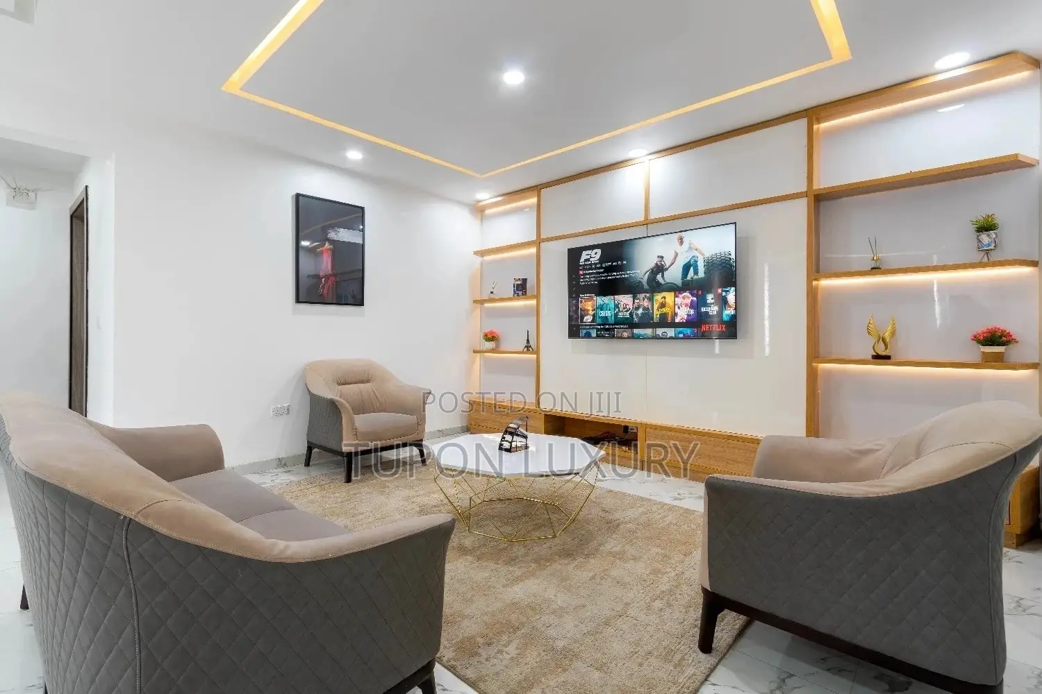Two Bedroom Apartment With Pool, Gym, and Snooker in Victoria Island