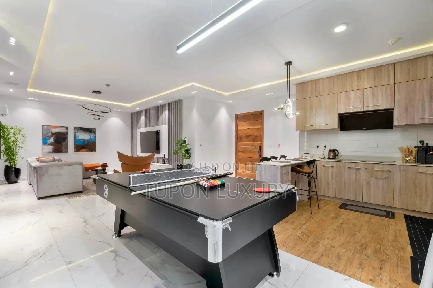 2 Bedroom High Rise Smart Apartment, With Snooker Pool in Lekki Phase 1