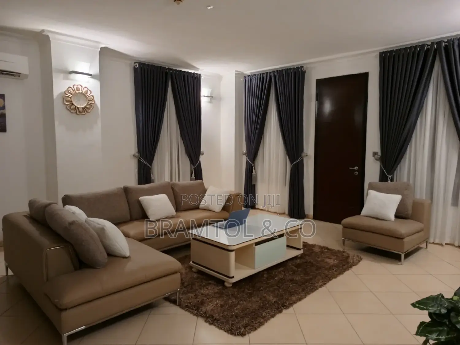 Furnished 3bdrm Townhouse / Terrace in Maitama for rent in Maitama