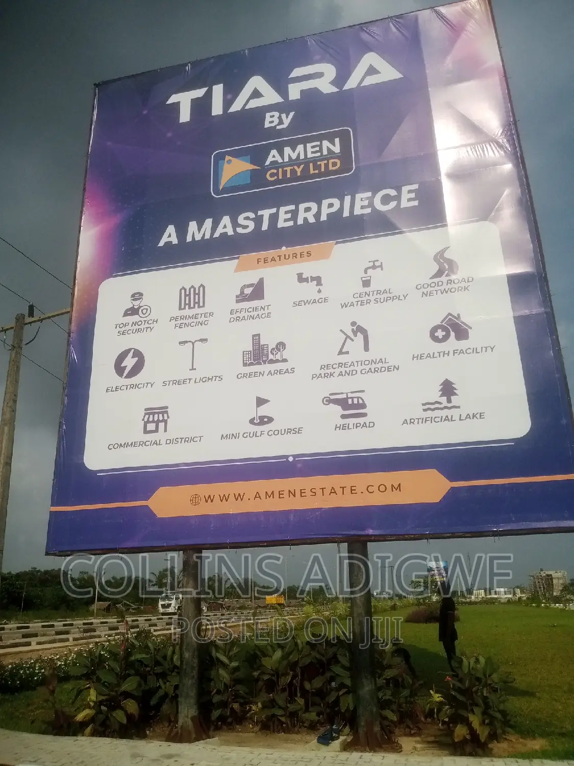 500sqm Land Tiara Estate by Amen Estate in Igando-Oloja