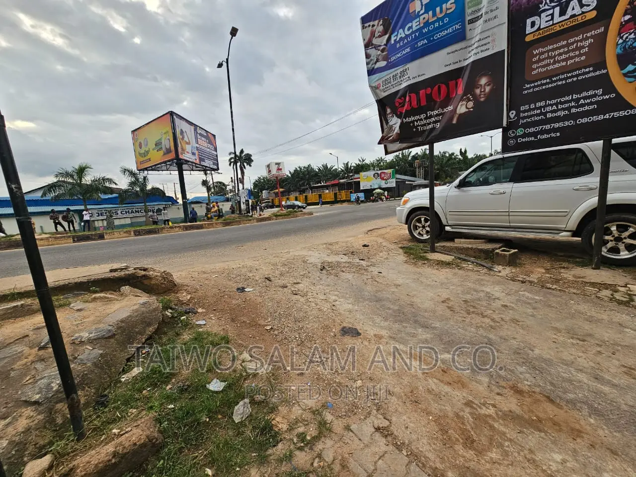 4040sqm of Commercial Land Beside Uba Awolowo Junction Bodija Ibadan in Bodija