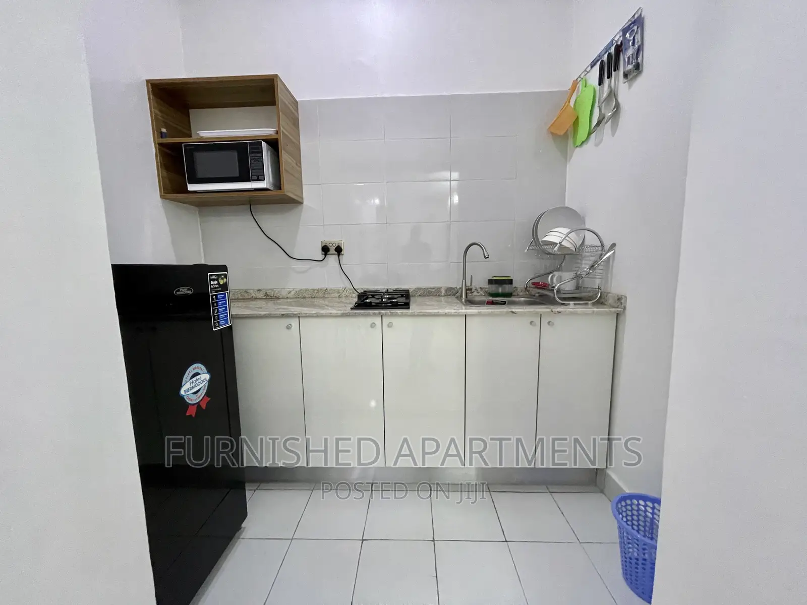 New 1bedroom Flat +Wifi + 24hrs Light With Ac in Utako
