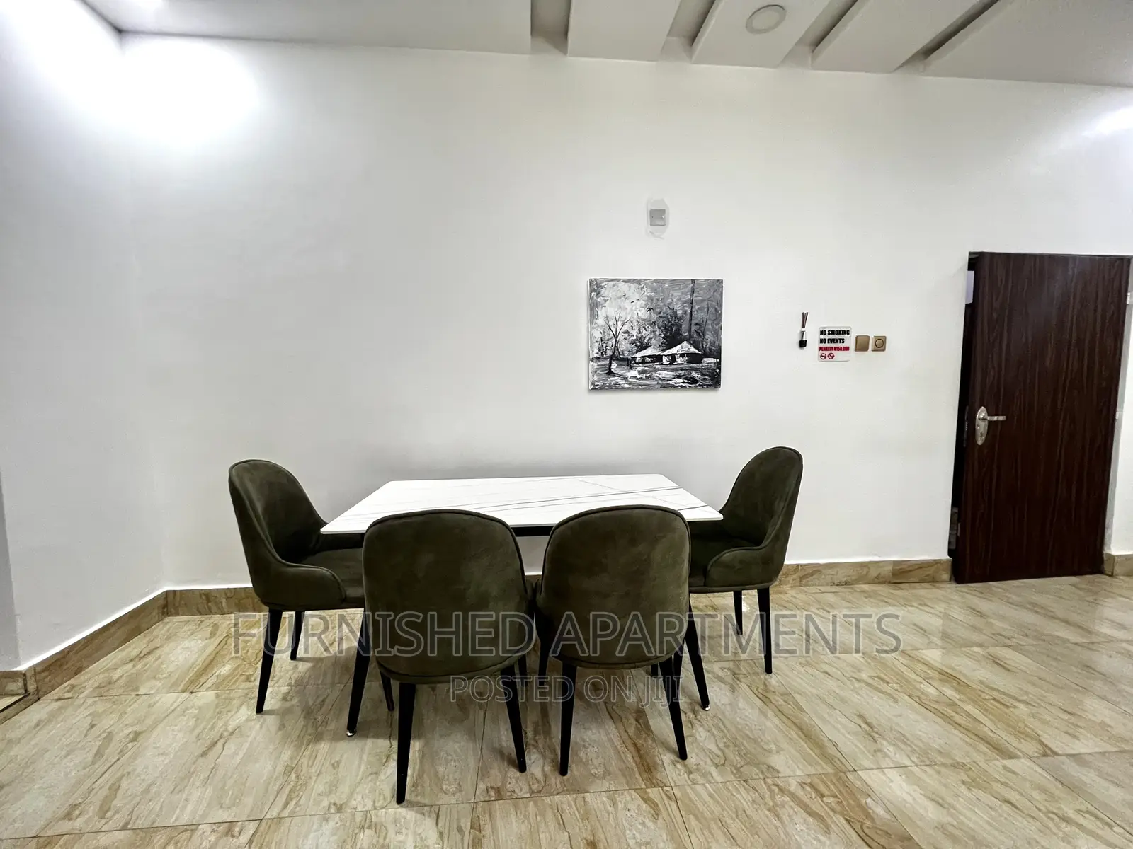 Ground Floor 2bedroom Flat + Wifi + 24hrs Power in Utako