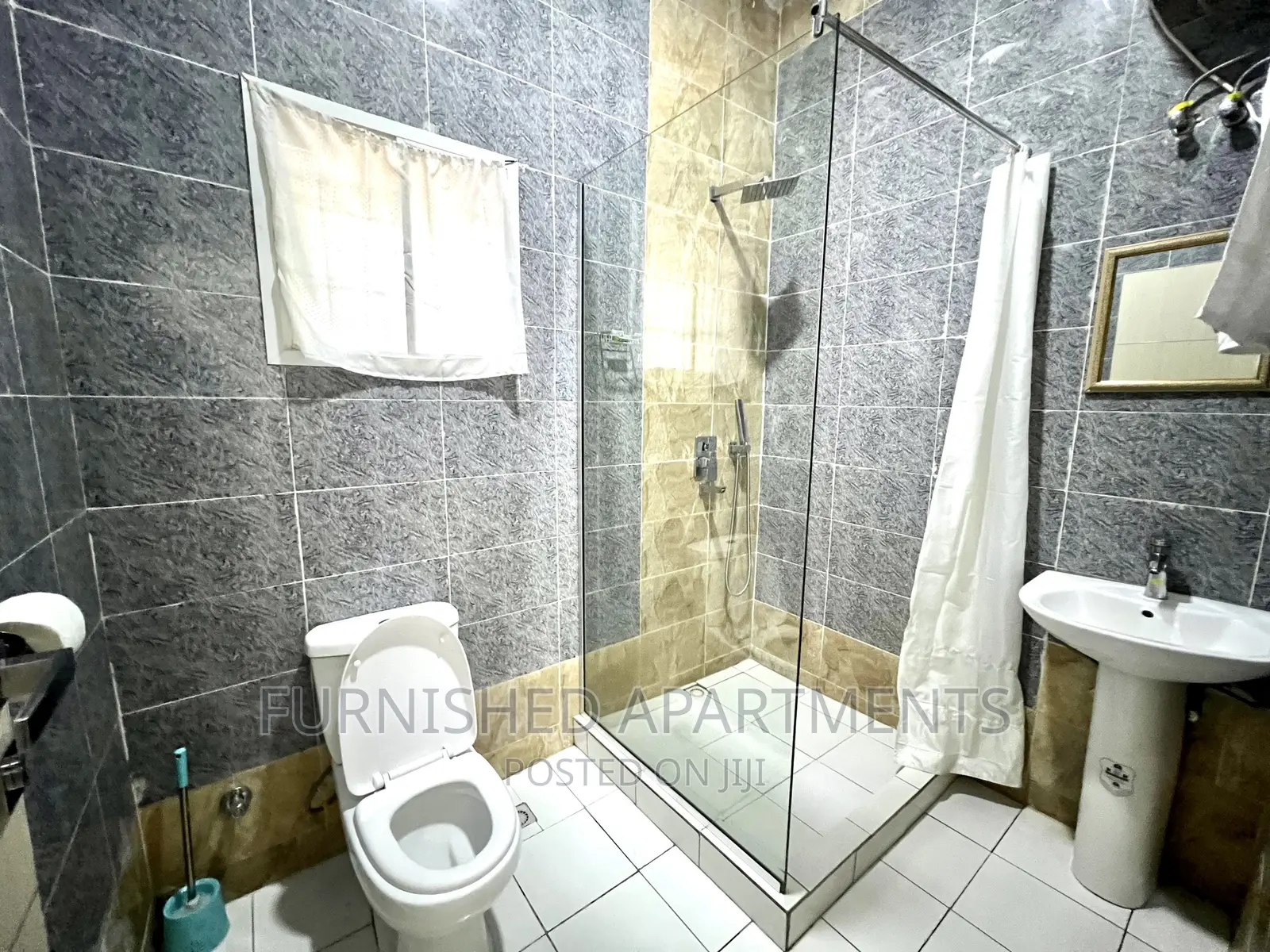 Ground Floor 2bedroom Flat + Wifi + 24hrs Power in Utako