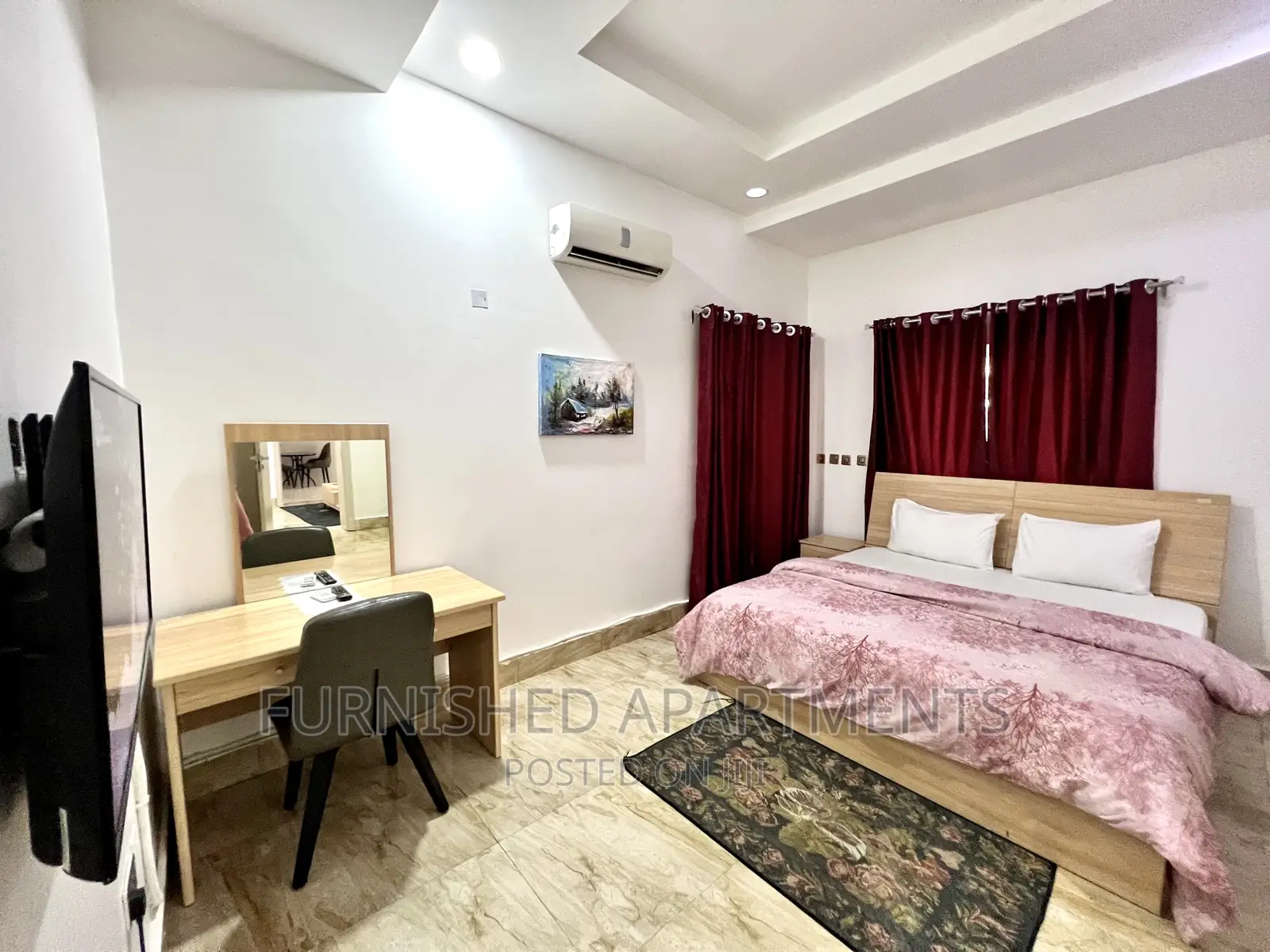 Shortlet 1bedroom Flat Wifi 24hrs Lit - Ground Floor in Utako