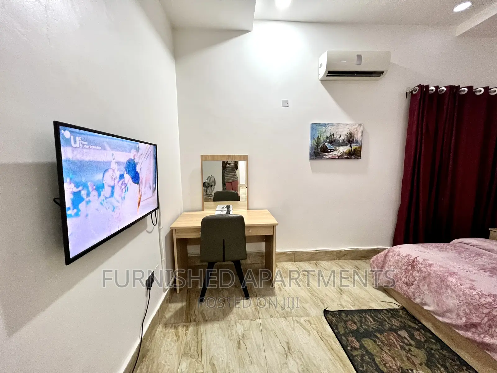 Shortlet 1bedroom Flat Wifi 24hrs Lit - Ground Floor in Utako