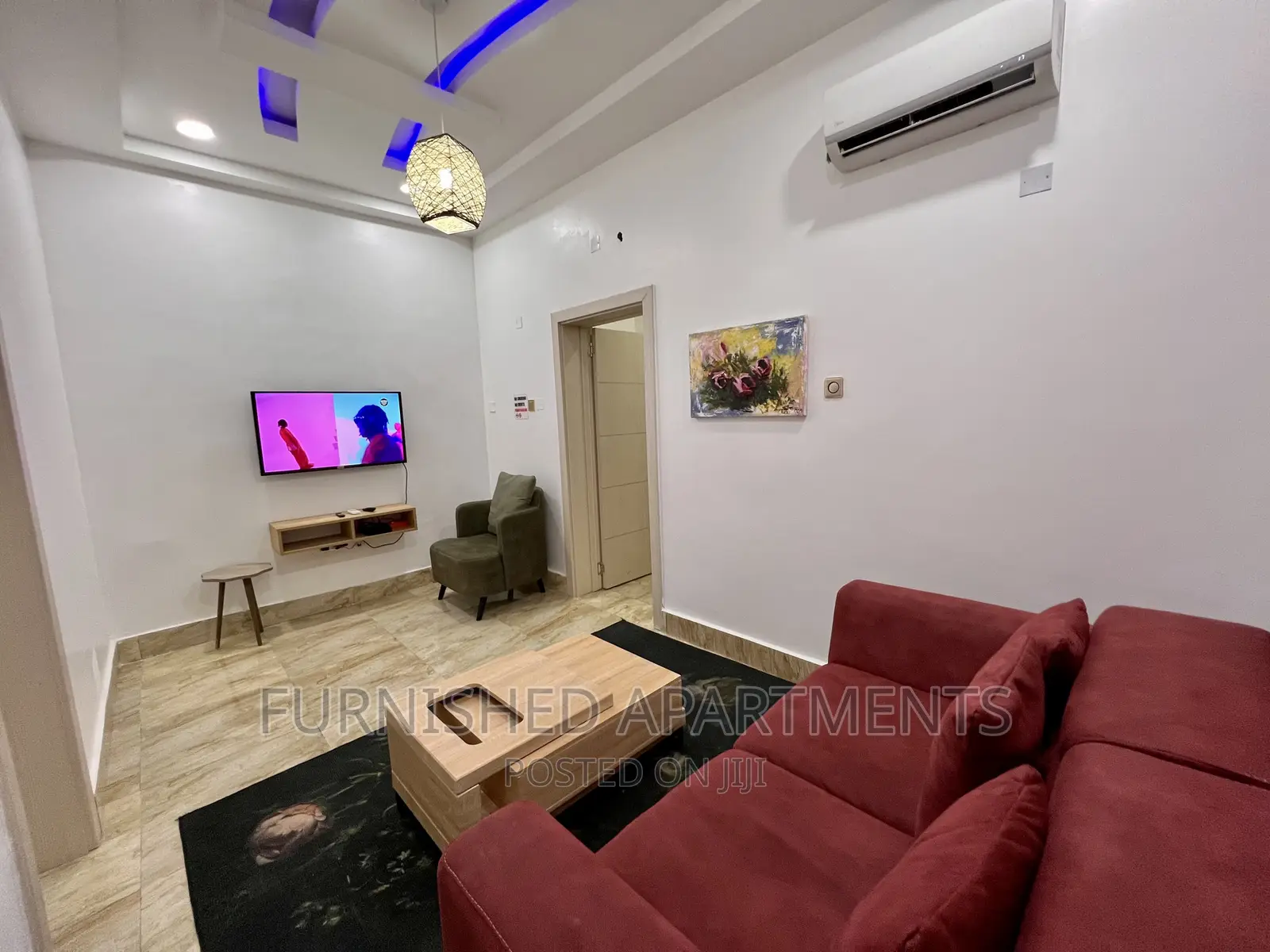 Shortlet 1bedroom Flat Wifi 24hrs Lit - Ground Floor in Utako