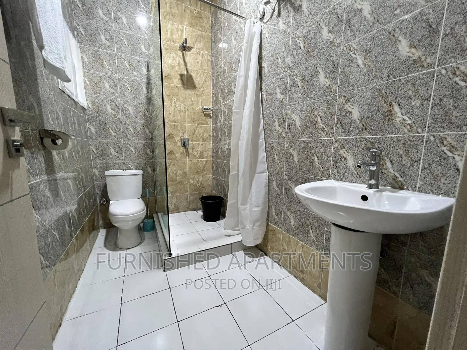 Shortlet 1bedroom With Kitchen Wifi 24hrs Light in Utako