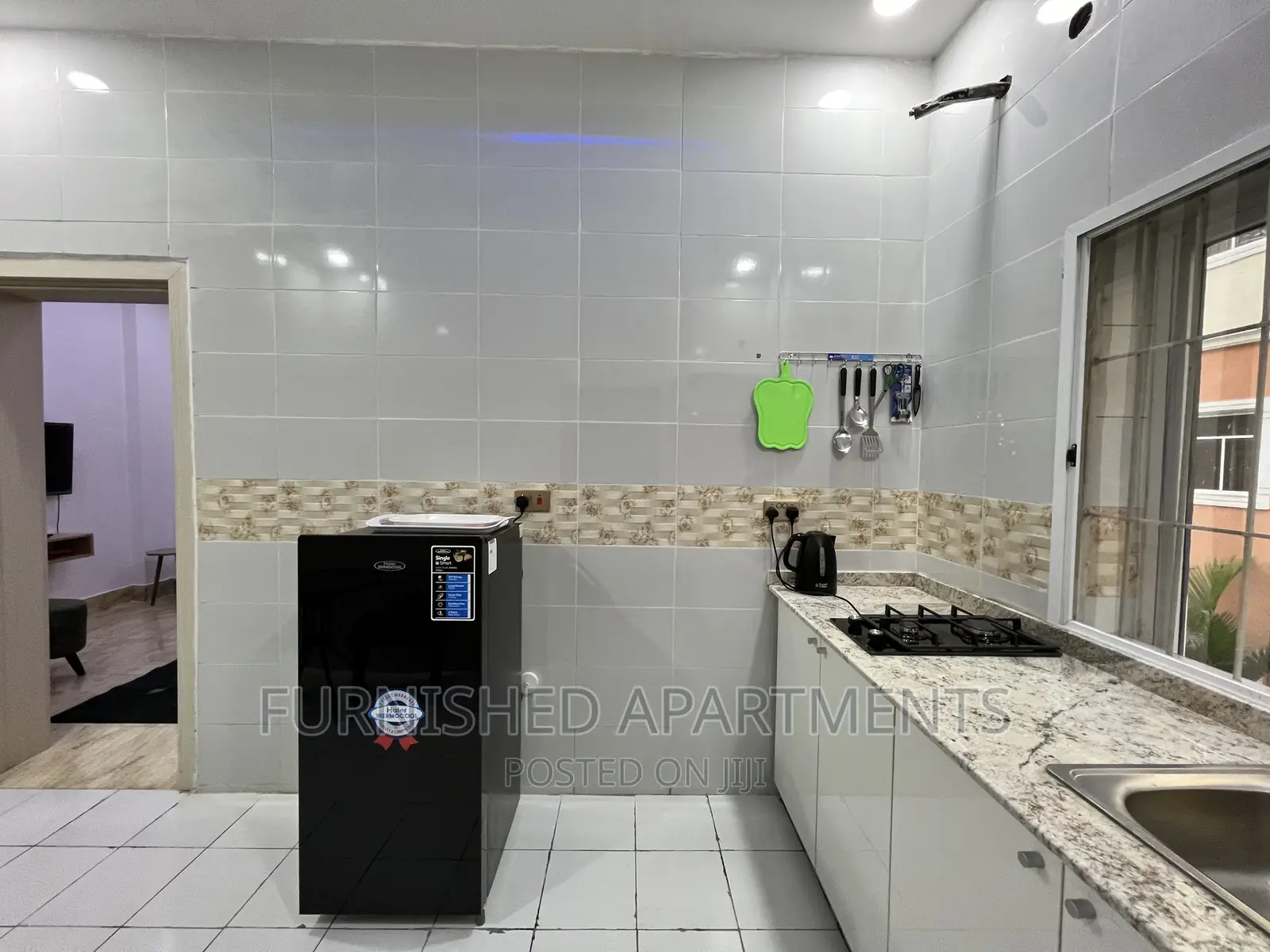 Shortlet 1bedroom With Kitchen Wifi 24hrs Light in Utako