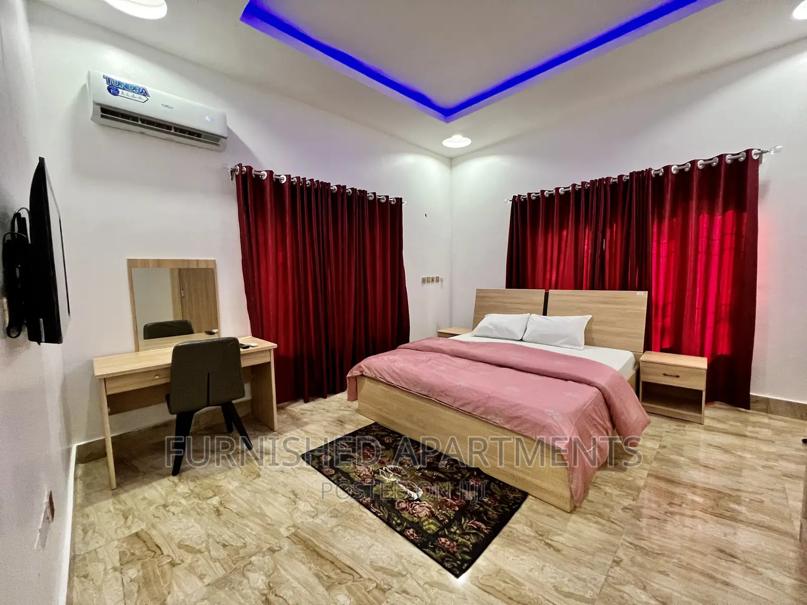Shortlet 1bedroom With Kitchen Wifi 24hrs Light in Utako