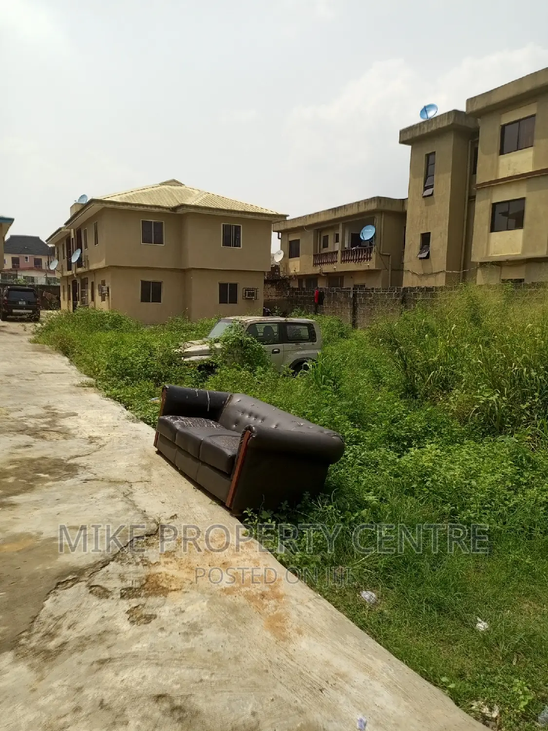 A Setback in a Plot of Land for Sale in Ago Palace