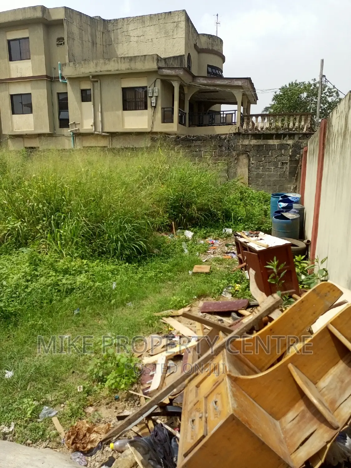 A Setback in a Plot of Land for Sale in Ago Palace