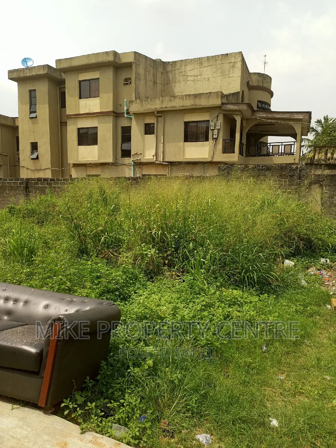 A Setback in a Plot of Land for Sale in Ago Palace