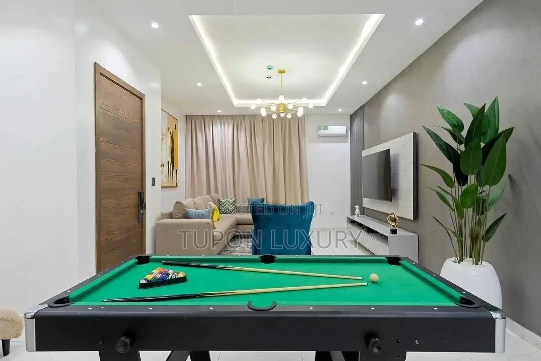 Beautiful 2bedroom Smart Home With Snooker, Pool and Gym in Lekki Phase 1