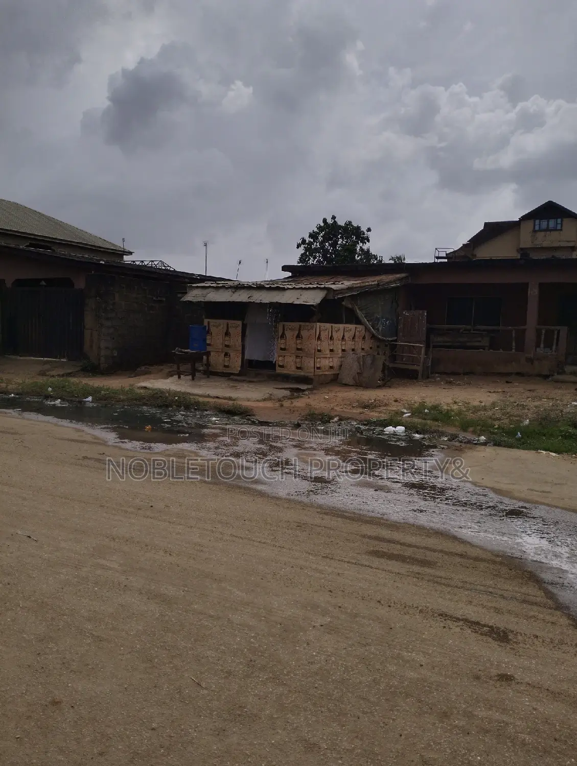 Demolishable Structure on Tarred Street in Iseri Olofin