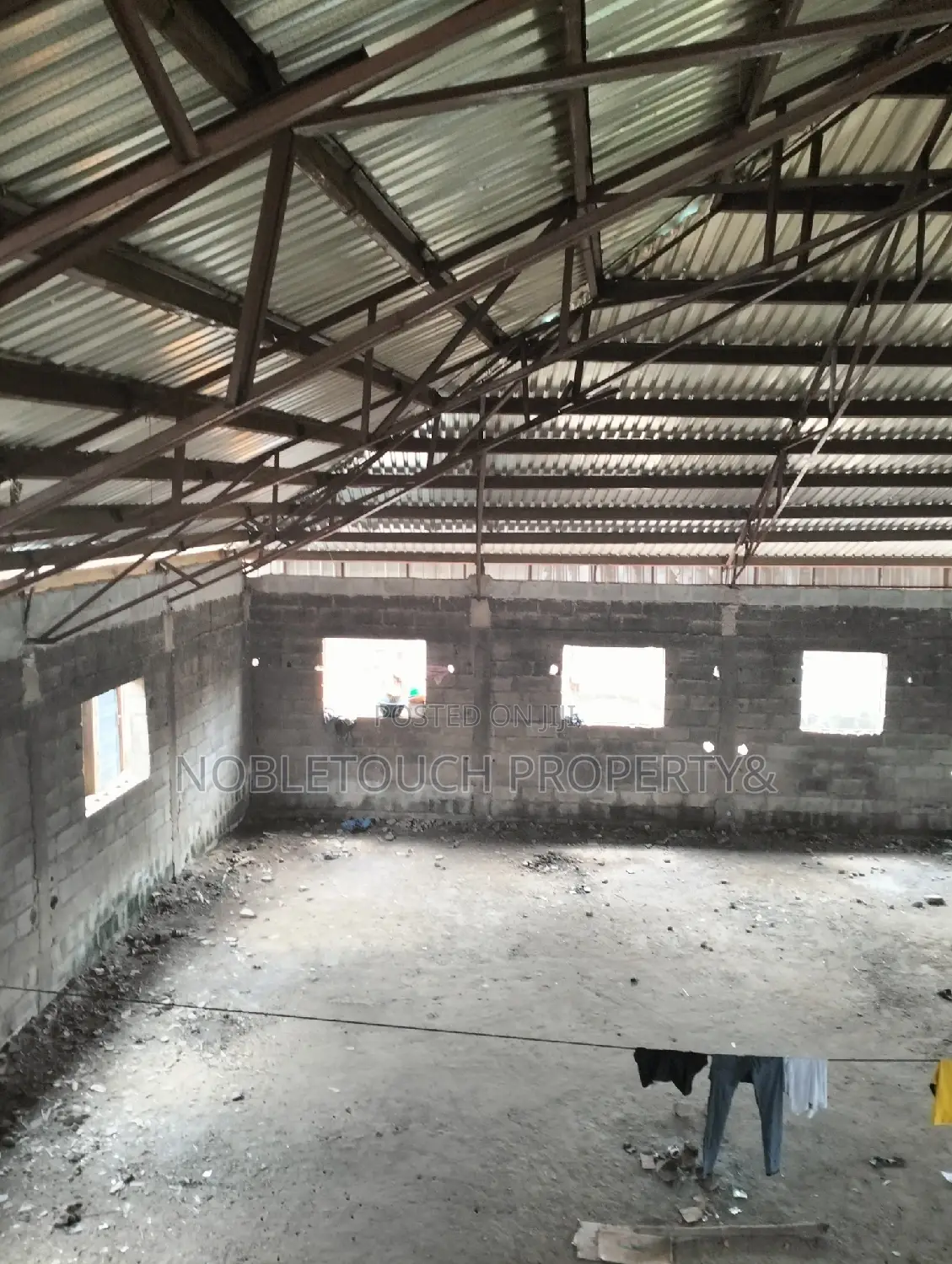 Industrial Warehouse Off the Major Road at Ipaja Lagos in Egbeda