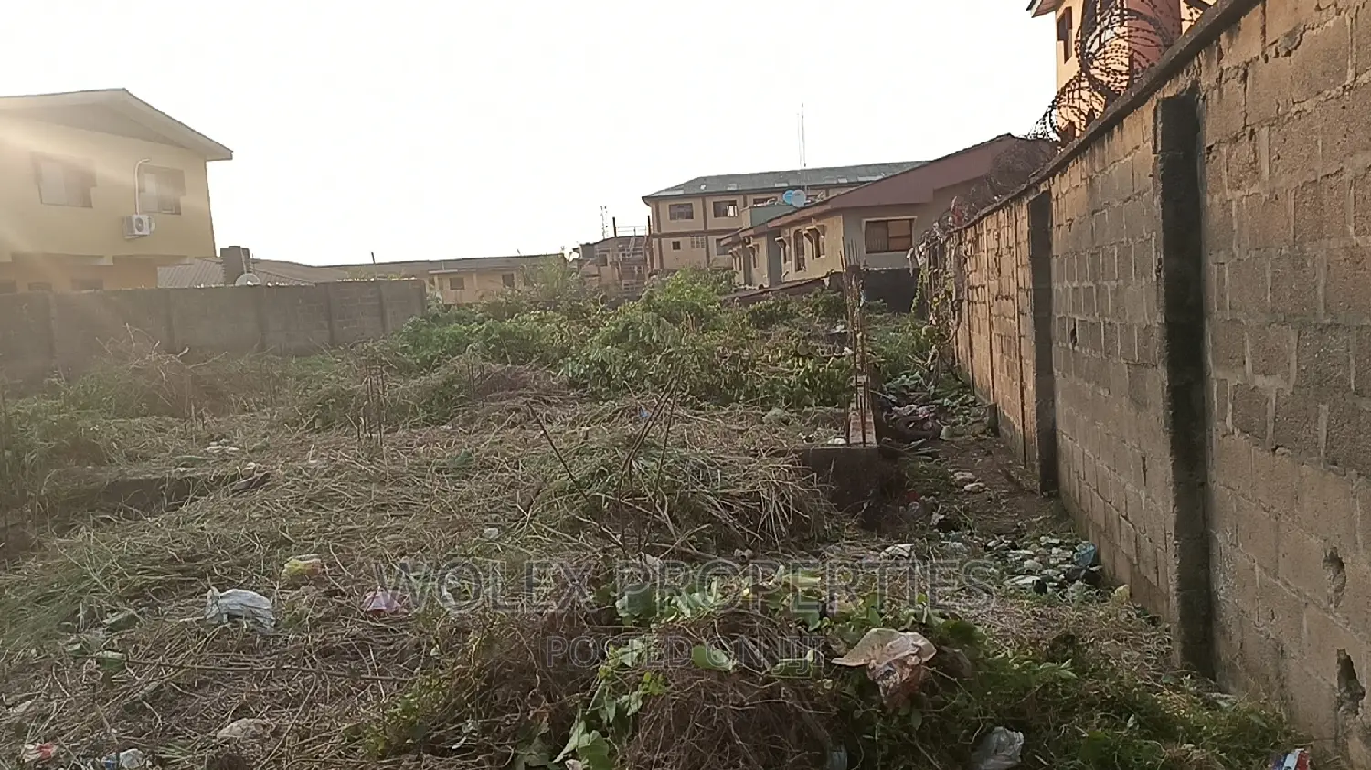 Half Plot of Land, Fence Gated at Okunola Egbeda in Egbeda