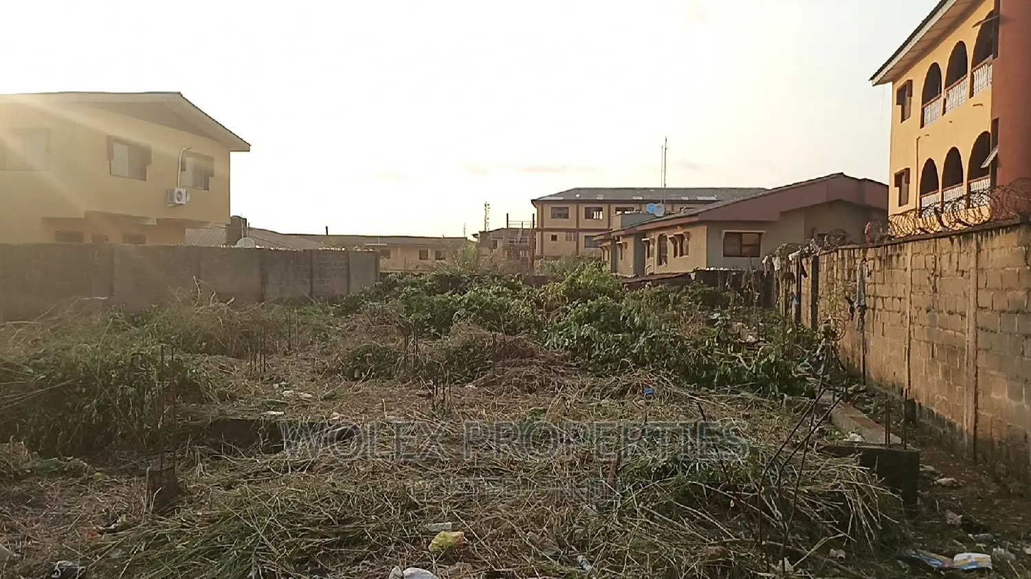 Half Plot of Land, Fence Gated at Okunola Egbeda in Egbeda