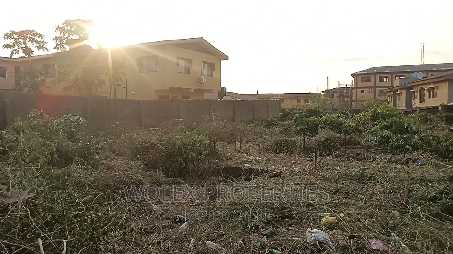 Half Plot of Land, Fence Gated at Okunola Egbeda in Egbeda