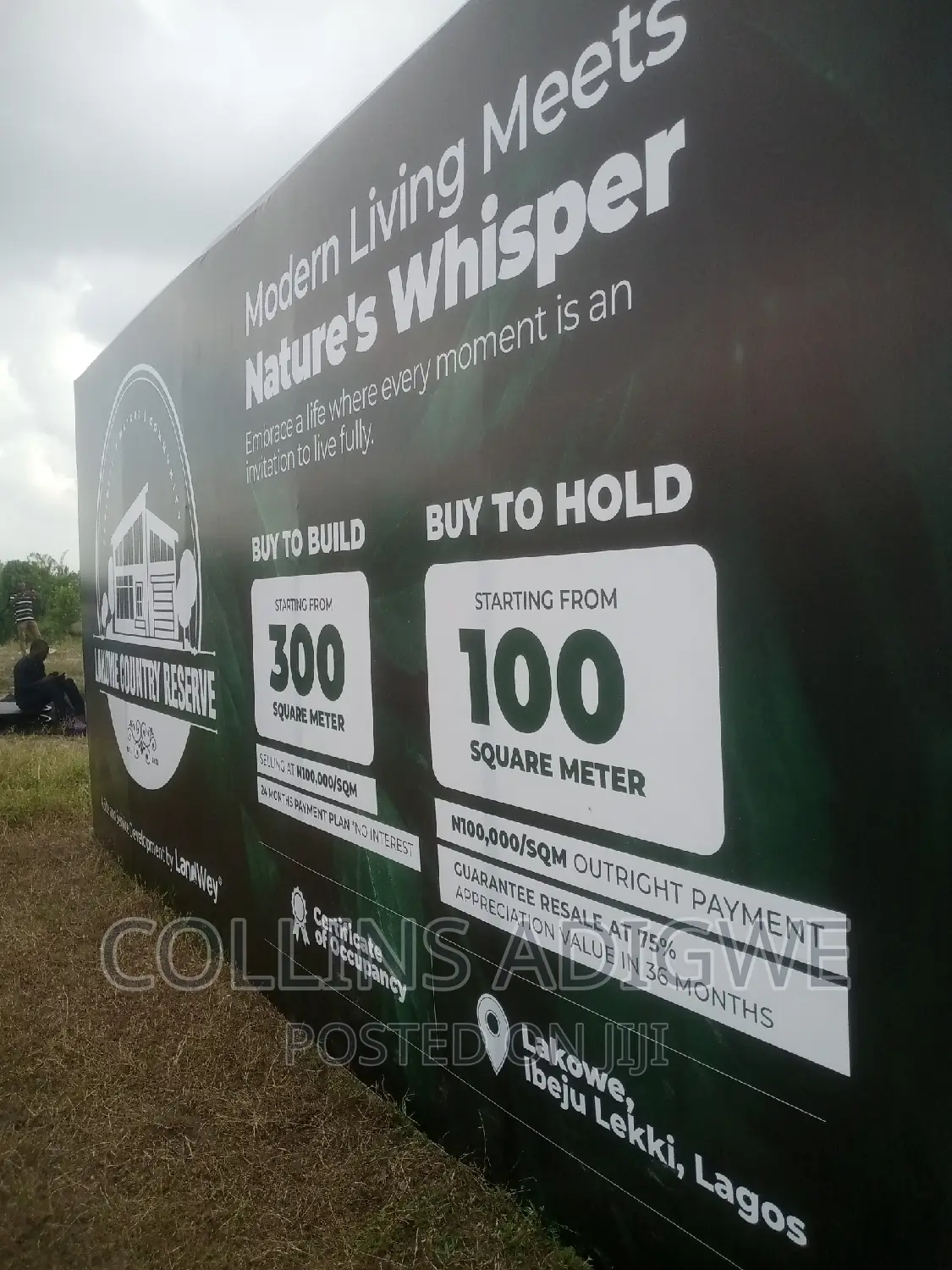 500sqm Land at Lakowe Lake, Golf Estate, Ajah by Landway in Lakowe
