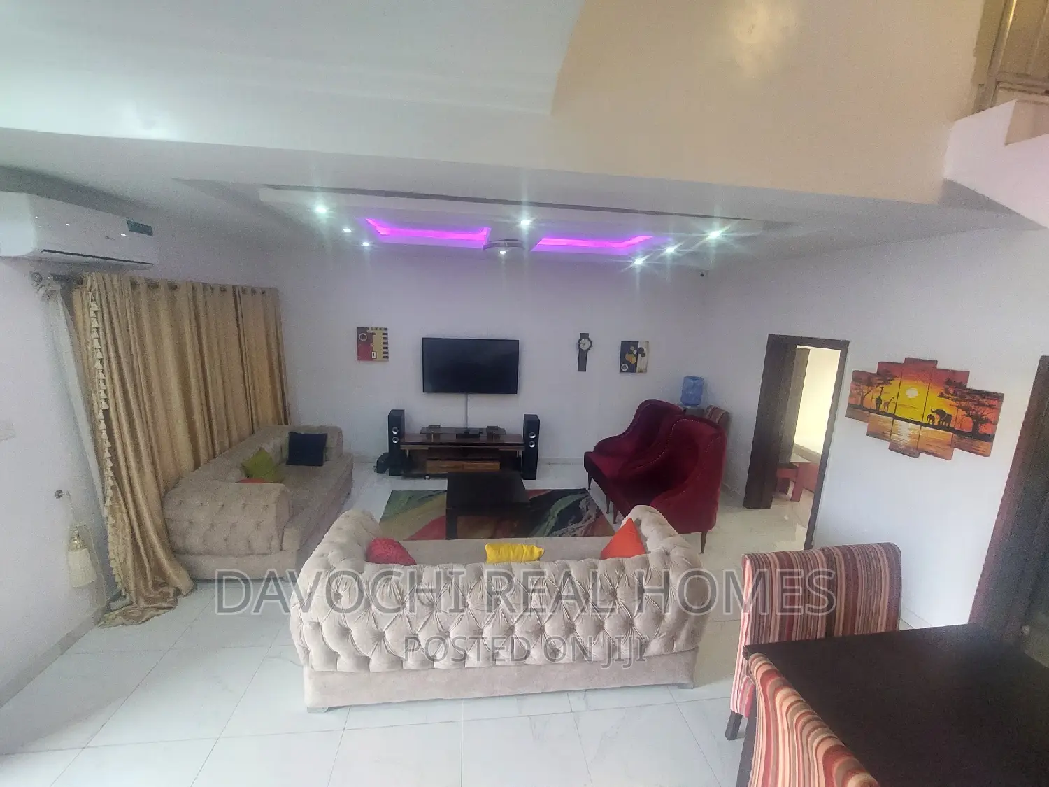 Furnished 3bdrm Duplex in Lekki Gardens Phase, Ajah for rent in Ajah