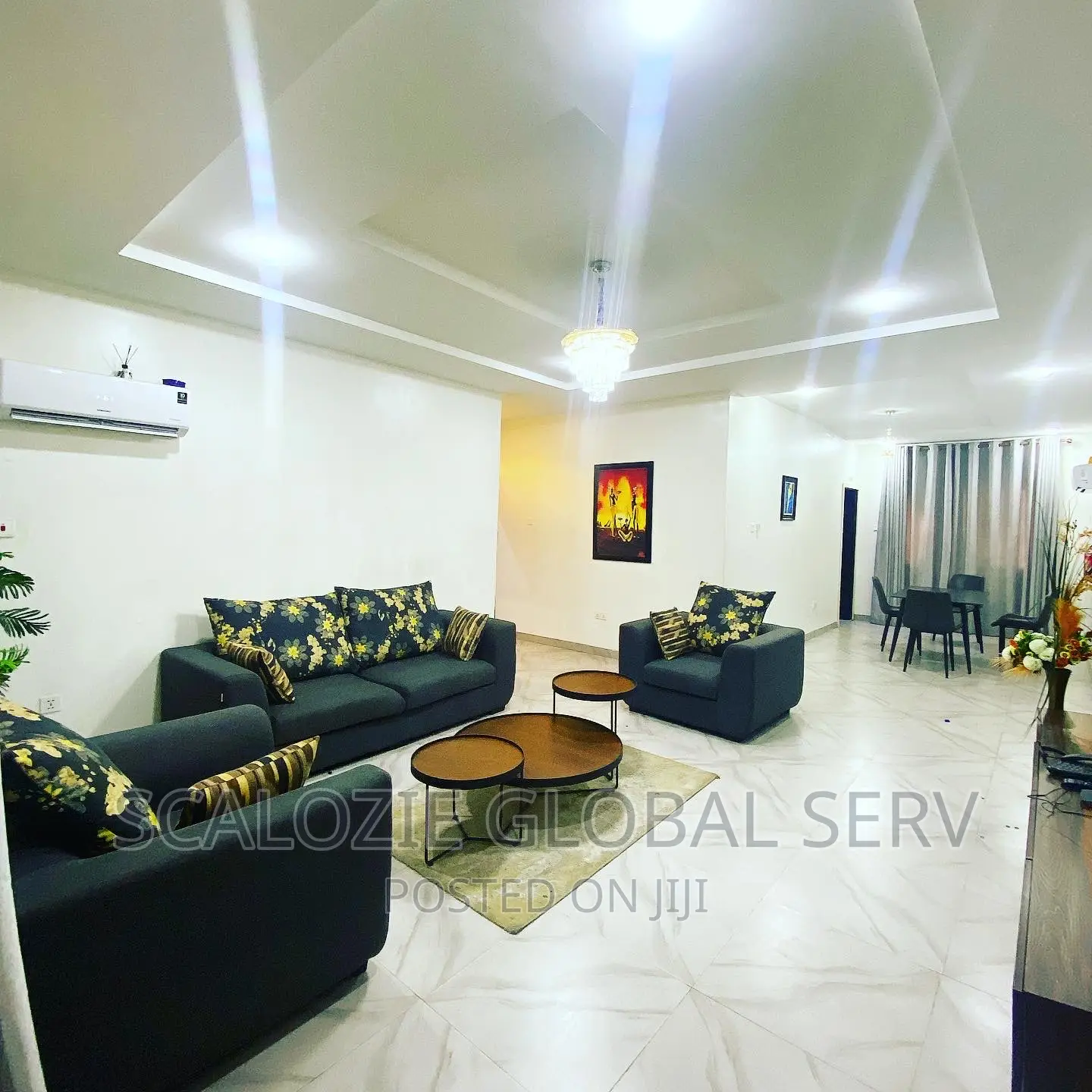 Fully Furnished 3 Bedroom Short Let Air BNB Apartment in Port-Harcourt