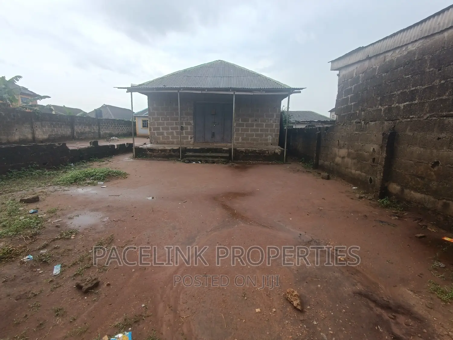 Half Plot of Land Good for Commercial and Residential in Ayobo