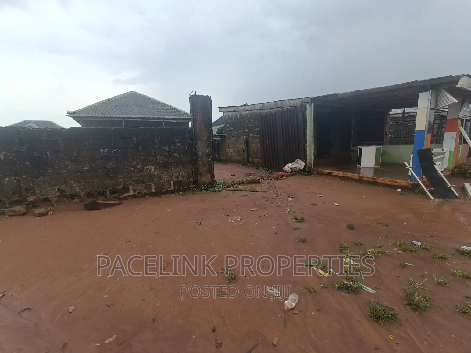 Half Plot of Land Good for Commercial and Residential in Ayobo