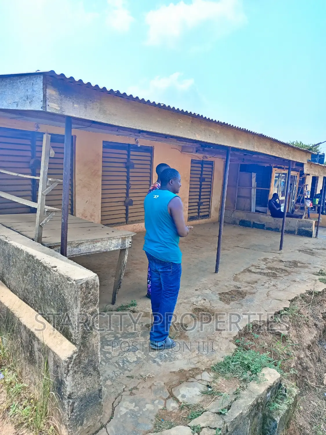 Full Plot of Land in Igboolomu Directly Facing the Road in Agric