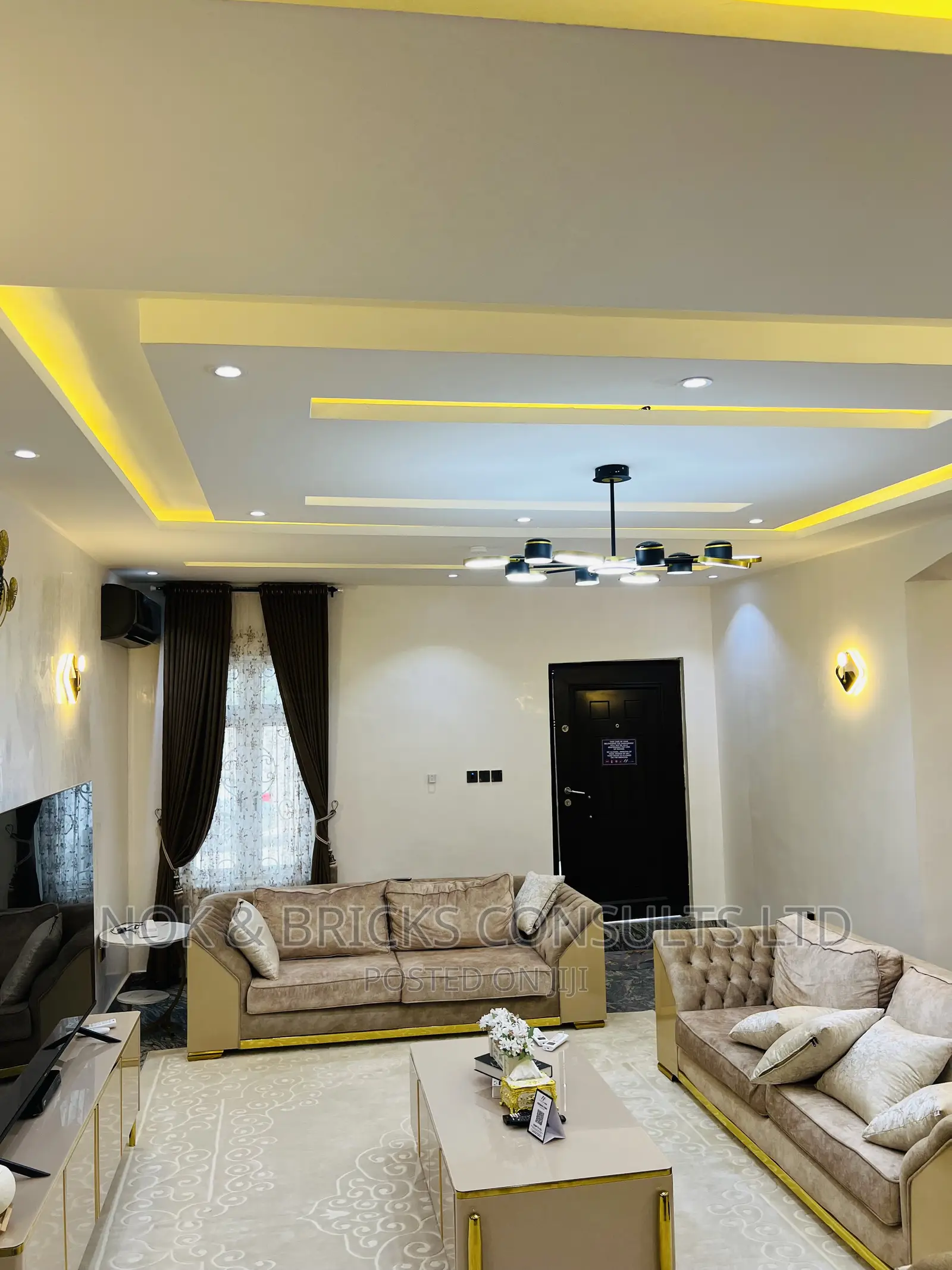 Furnished 4bdrm Duplex in Bricks Luxury, Guzape District for rent in Guzape District