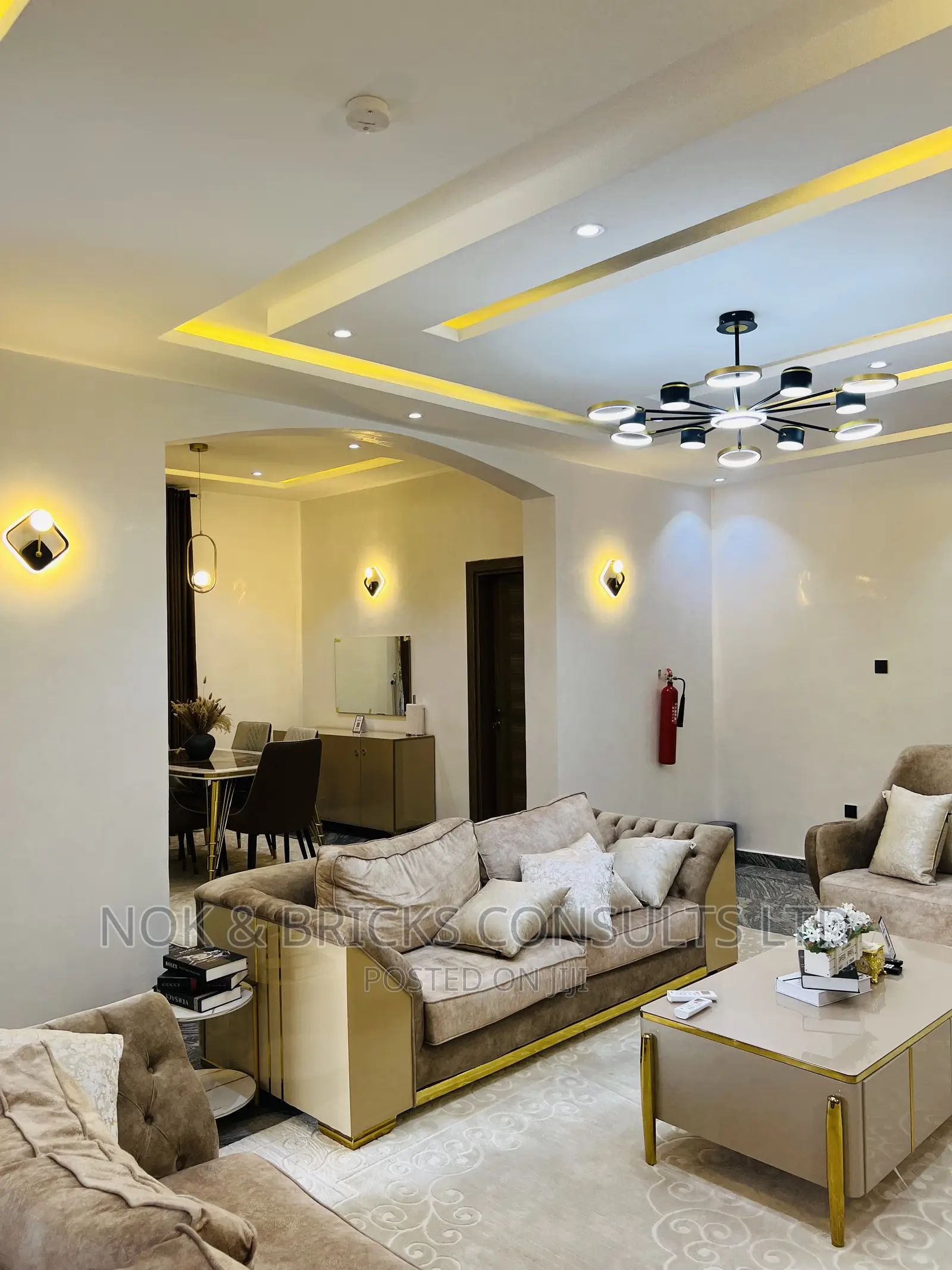 Furnished 4bdrm Duplex in Bricks Luxury, Guzape District for rent in Guzape District