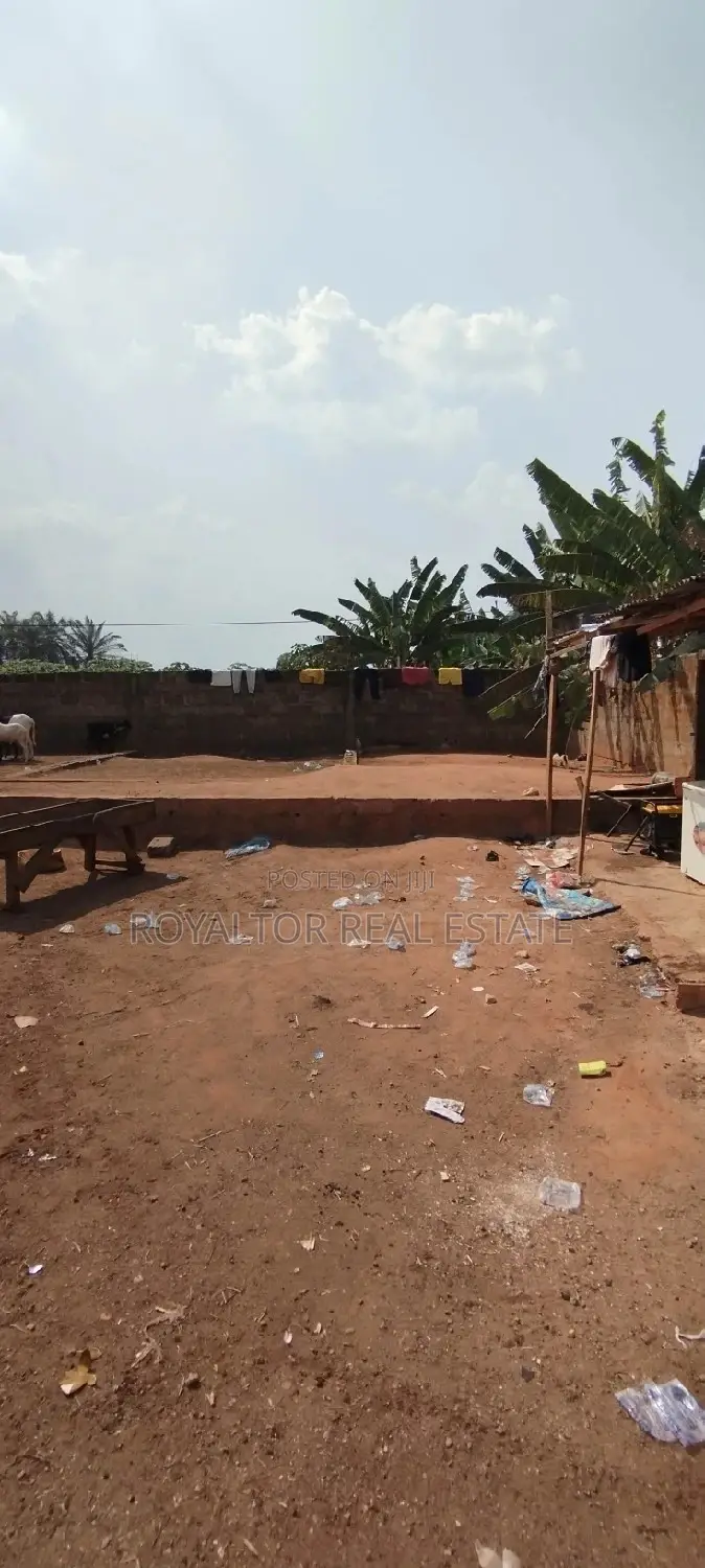 4 Plots Fenced Along the Main Road in Benin City