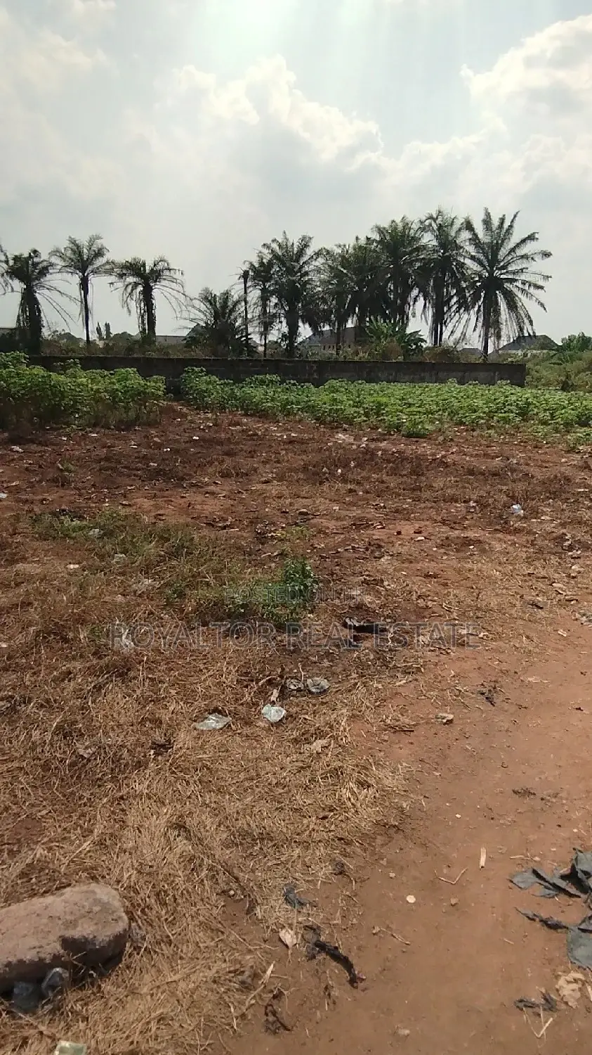 4 Plots Fenced Along the Main Road in Benin City