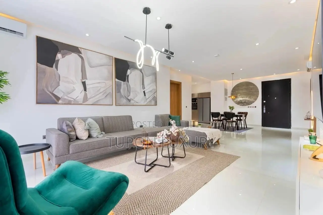 2bed With Roof Top Lounge, Seaview , Swimming Pool 
Gym in Lekki Phase 1