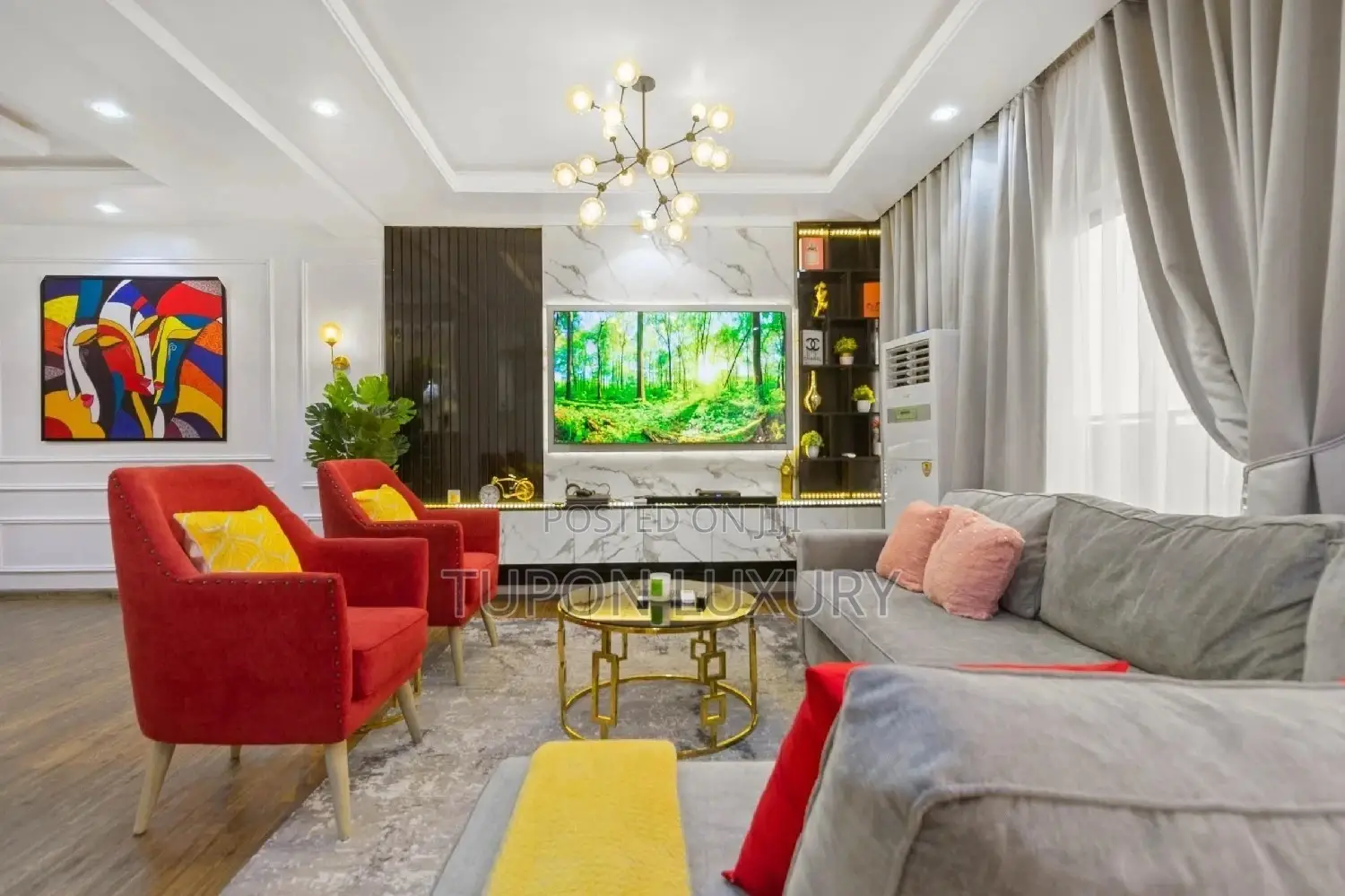 Stylish 2 Bedroom Apartment With Snooker Board and Ps4. in Lekki Phase 1
