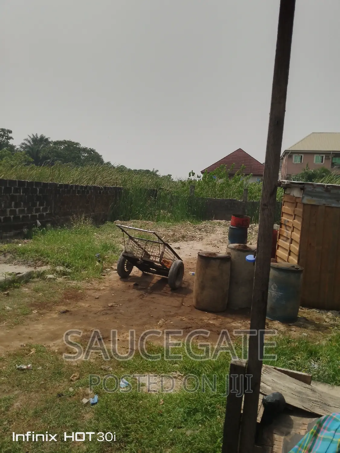 A Commercial Land on a Busy Rd at Marwa Rd Ijegun Satellite in Satellite Town
