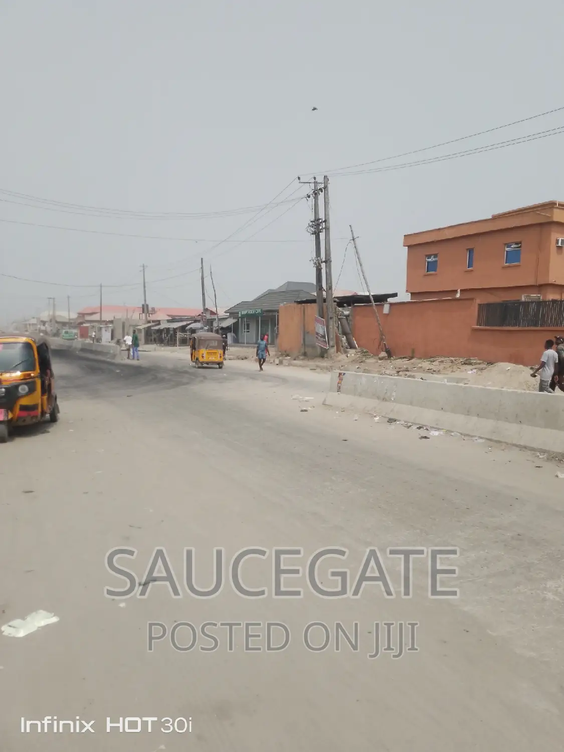 A Commercial Land on a Busy Rd at Marwa Rd Ijegun Satellite in Satellite Town