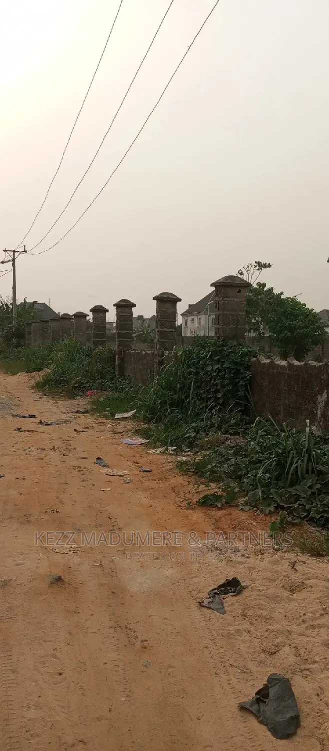 For Sale :A Fenced 20 Plots at New Airport Rd, Obirikwere in Port-Harcourt