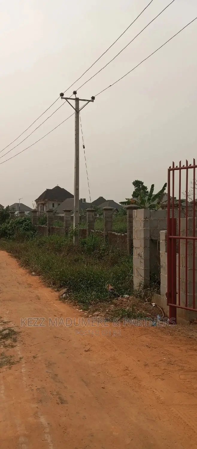 For Sale :A Fenced 20 Plots at New Airport Rd, Obirikwere in Port-Harcourt