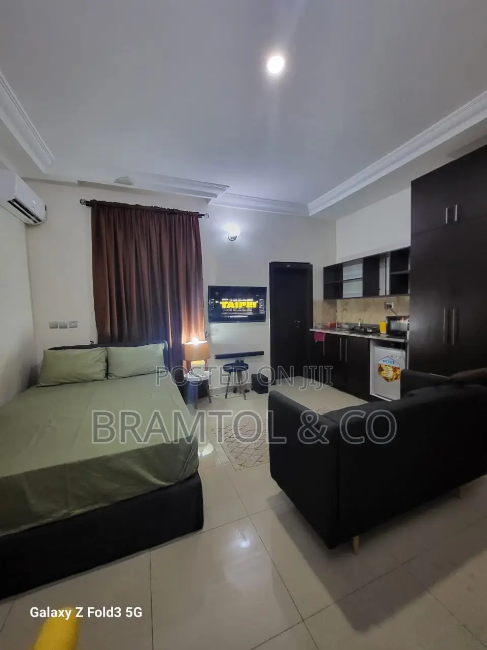 Furnished Studio Apartment in Durumi for rent in Durumi