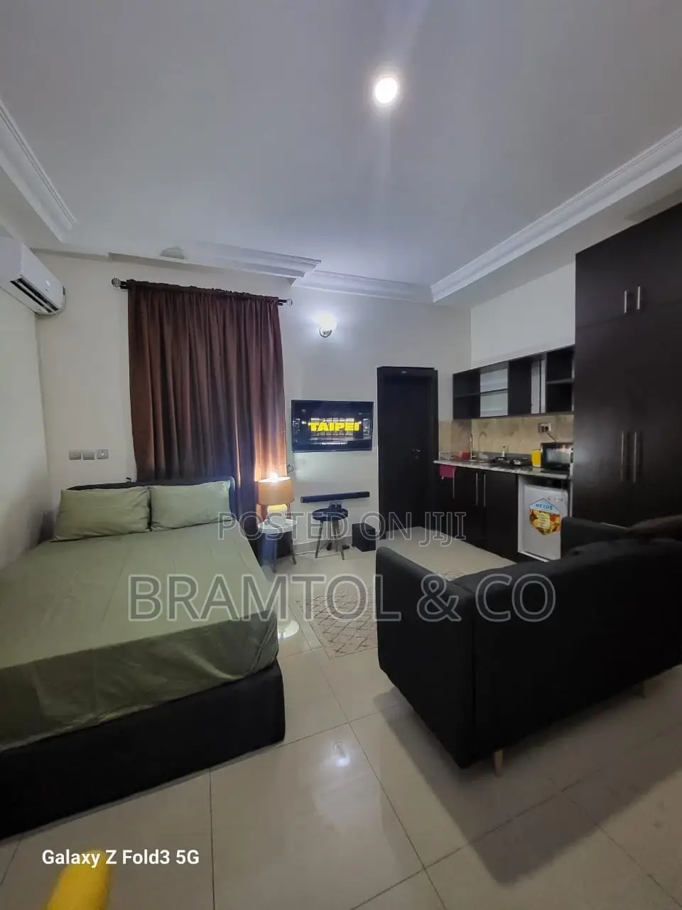 Furnished Studio Apartment in Durumi for rent in Durumi