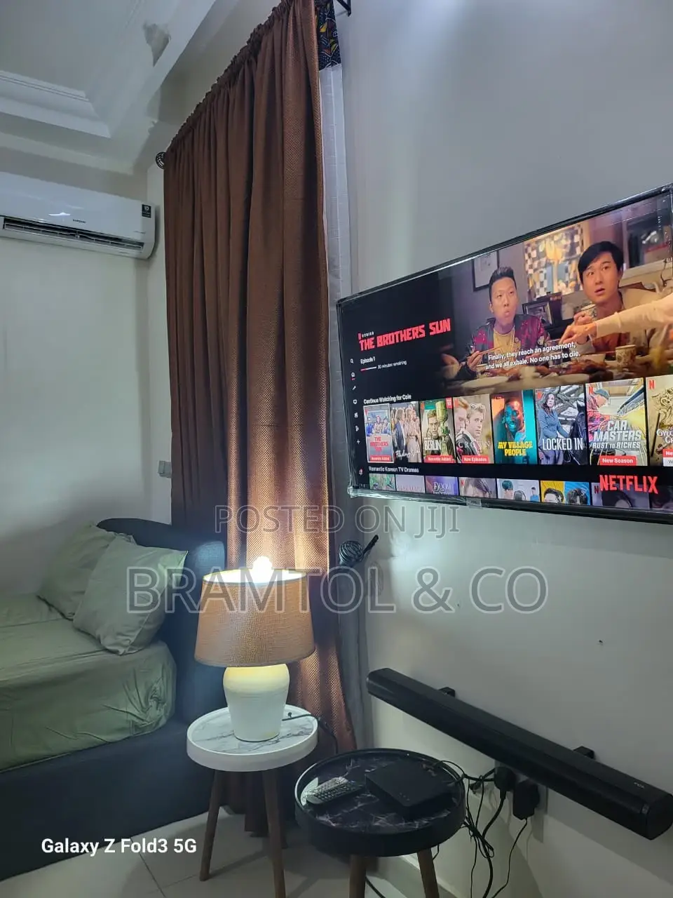 Furnished Studio Apartment in Durumi for rent in Durumi