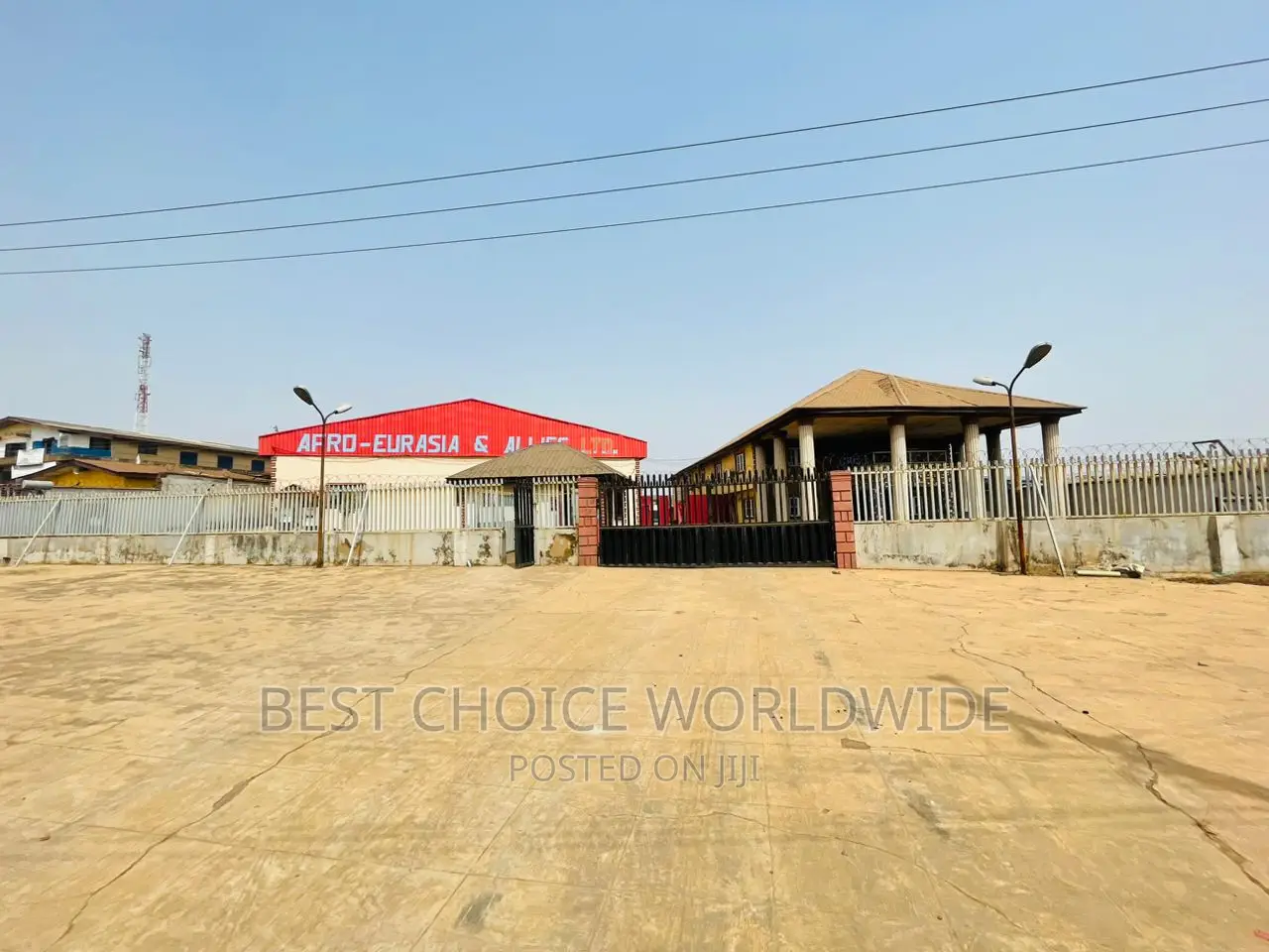 1200 SQM Warehouse (24hrs Power) in Ibadan