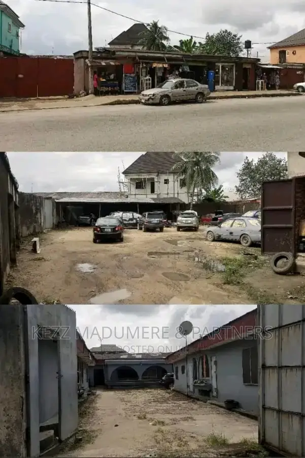 For Sale: 4 Plots on the MAJOR PSYCHIATRIC HOSPITAL RD in Port-Harcourt