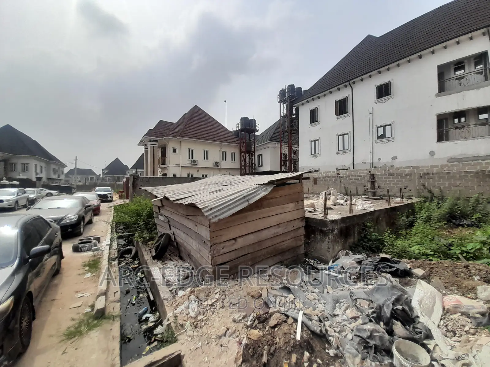 Dry Land With High Foundation With Cofo in Ago Palace