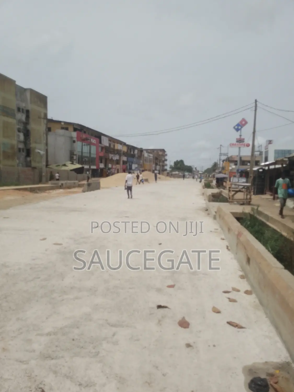 Two Plots for Sale Facing the Road With C of O Commercial in Satellite Town