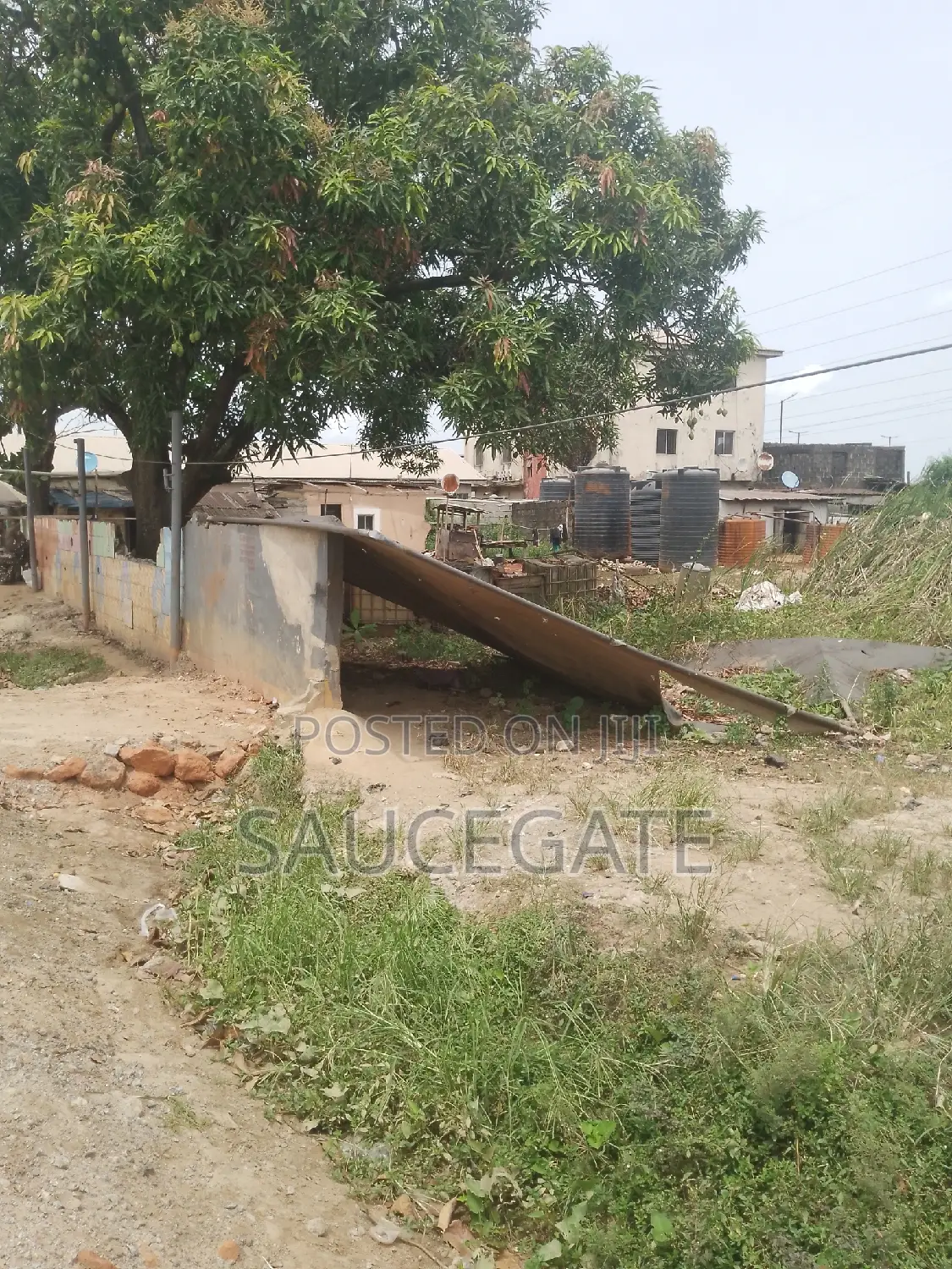 Two Plots for Sale Facing the Road With C of O Commercial in Satellite Town