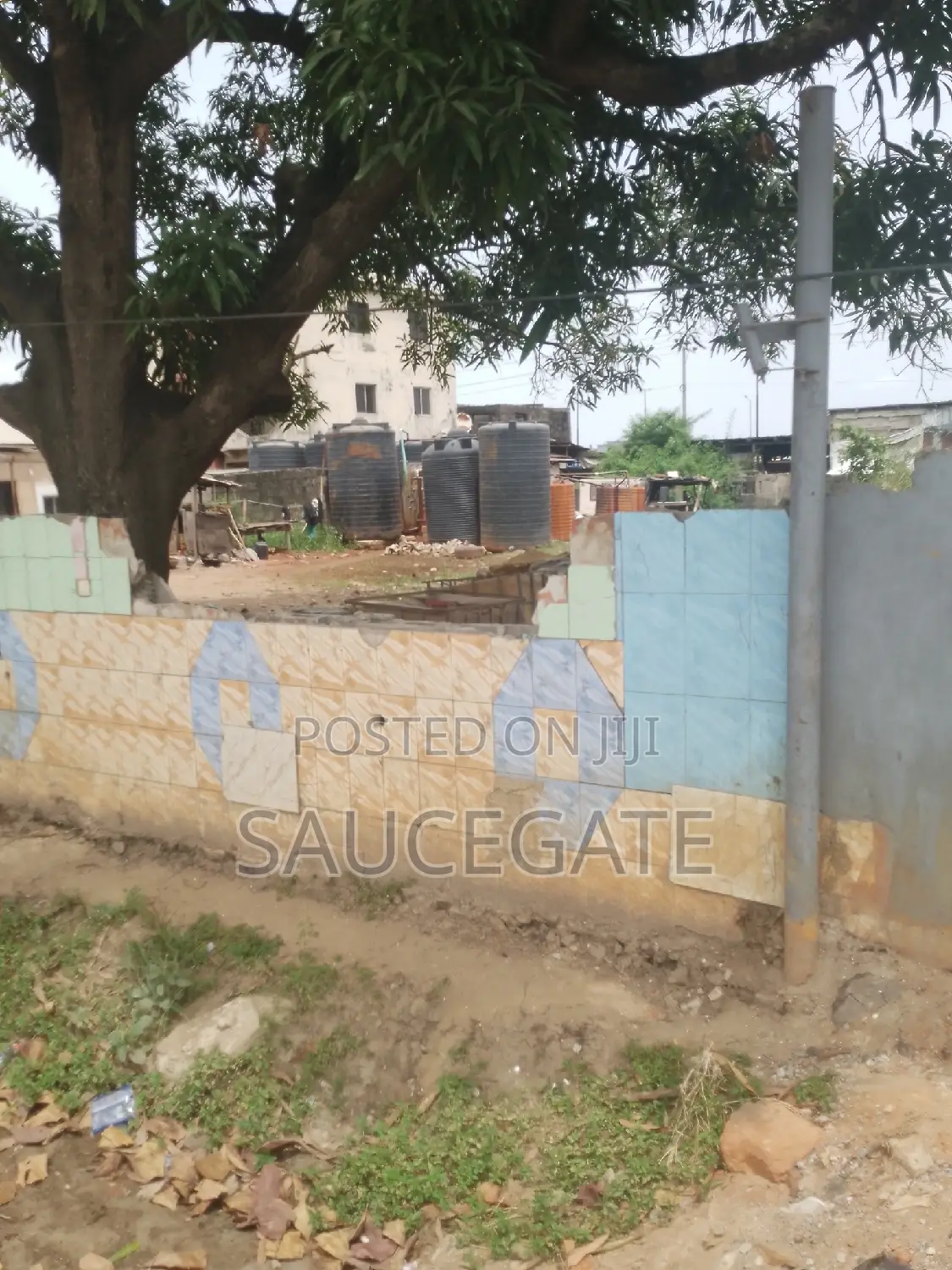 Two Plots for Sale Facing the Road With C of O Commercial in Satellite Town