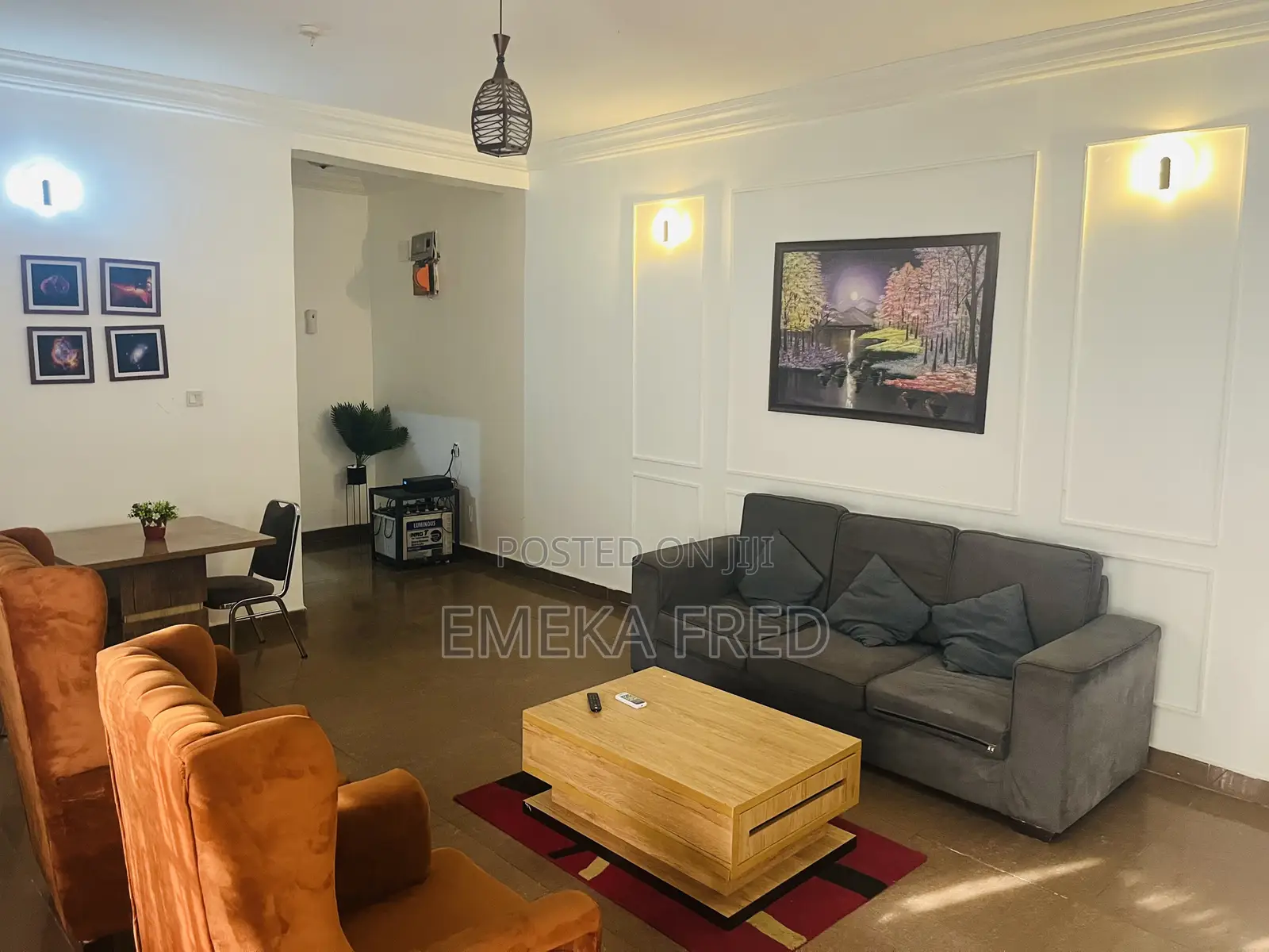 Posh Spacious One Bedroom and Parlor + 24hrs Steady Power in Jabi