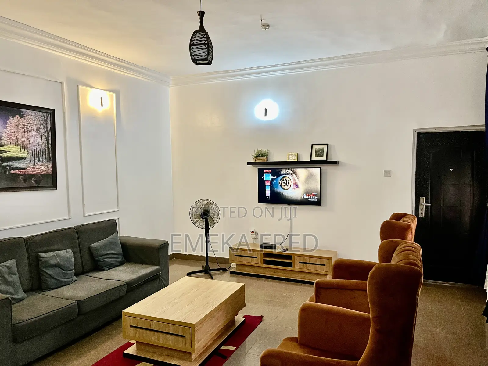 Posh Spacious One Bedroom and Parlor + 24hrs Steady Power in Jabi